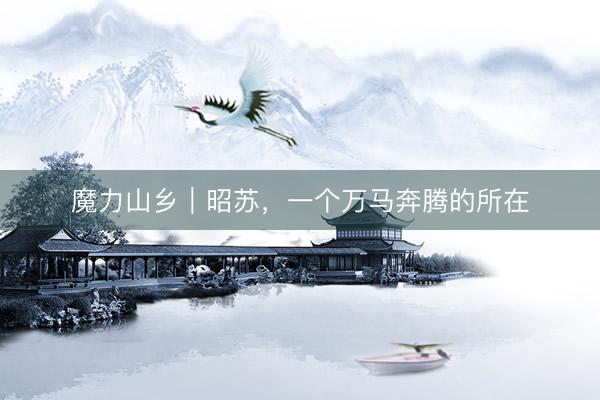 魔力山乡｜昭苏，一个万马奔腾的所在